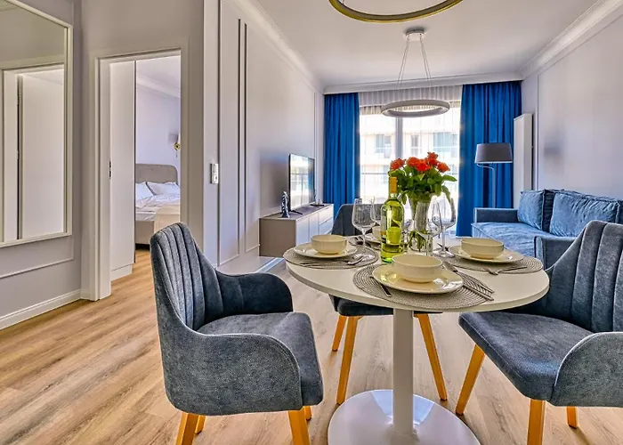 Апартаменты D212 Classik Z Basenem, Sauna, Jacuzzi, Przy Samej Plazy - 5d